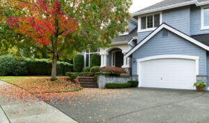 front-of-home-showing-garage